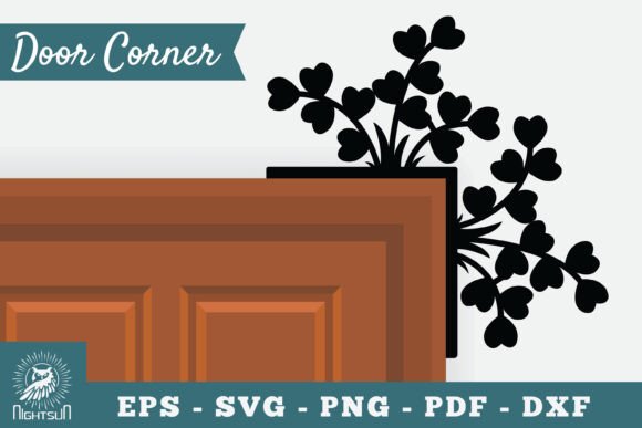 Floral Door Corner SVG Review