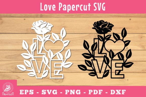 Floral Love Papercut SVG 2 Review