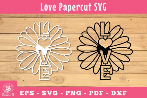 Floral Love Papercut SVG 5 Review