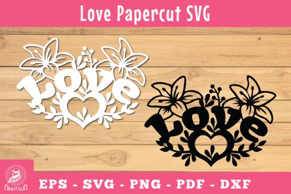 Floral Love Papercut SVG 7 Review